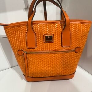 Dooney & Bourke Orange Satchel